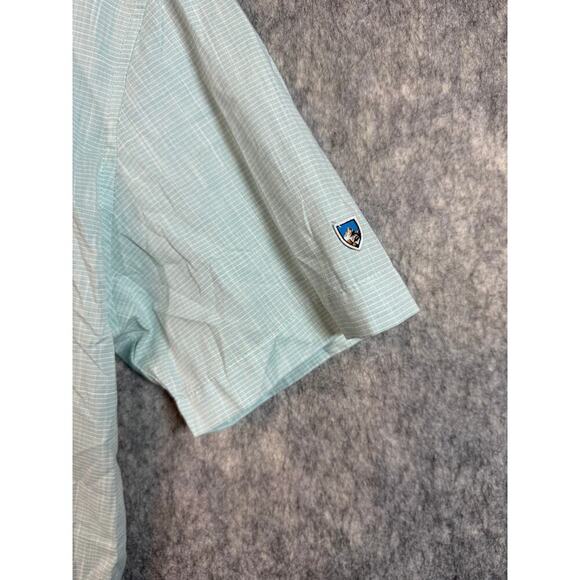 Kuhl Mens Karib Short Sleeve Outdoor Hiking Mens Casual Button Up - Medium 7460 - Picture 3 of 8